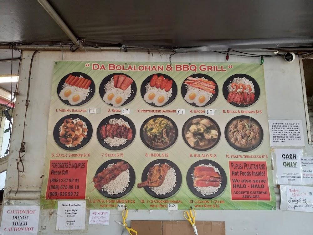 Da’ Bolalohan & Barbeque Grill Menu image 2